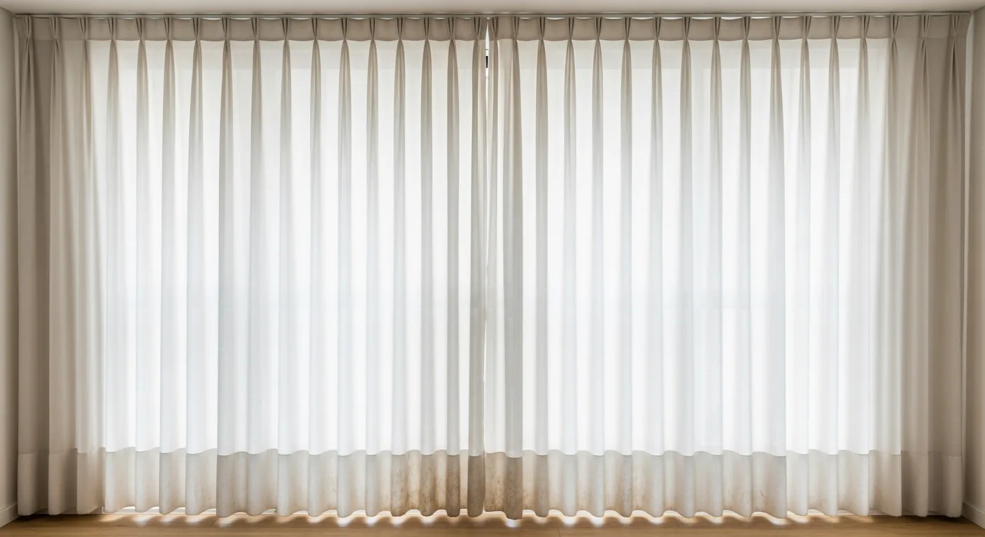 Limpieza de Cortinas - Antes