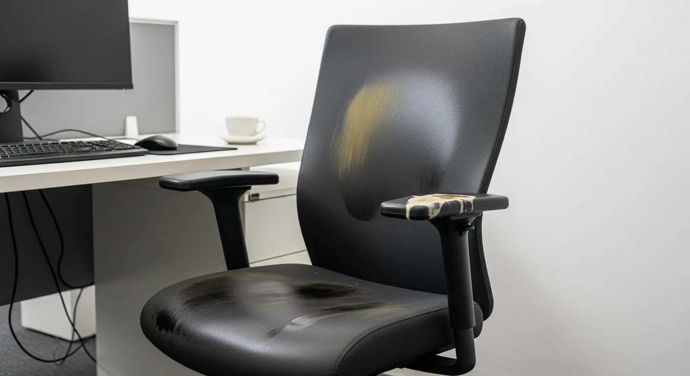 Lavado de Sillas de Oficina en Ate - Antes