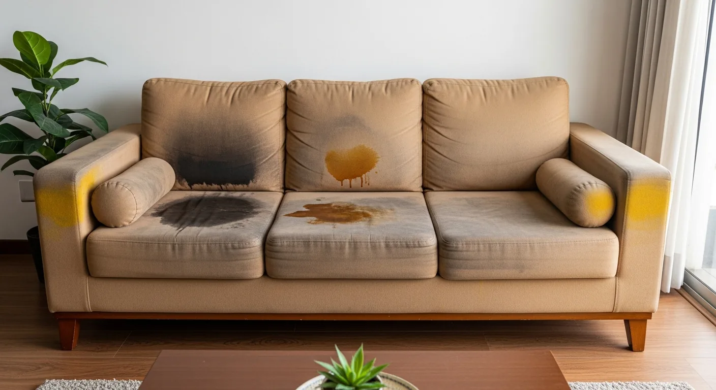 Limpieza de Sillones - Antes