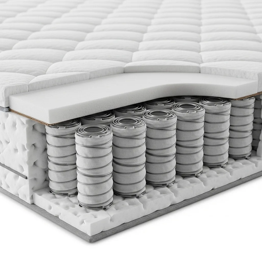 Resortes con acolchado