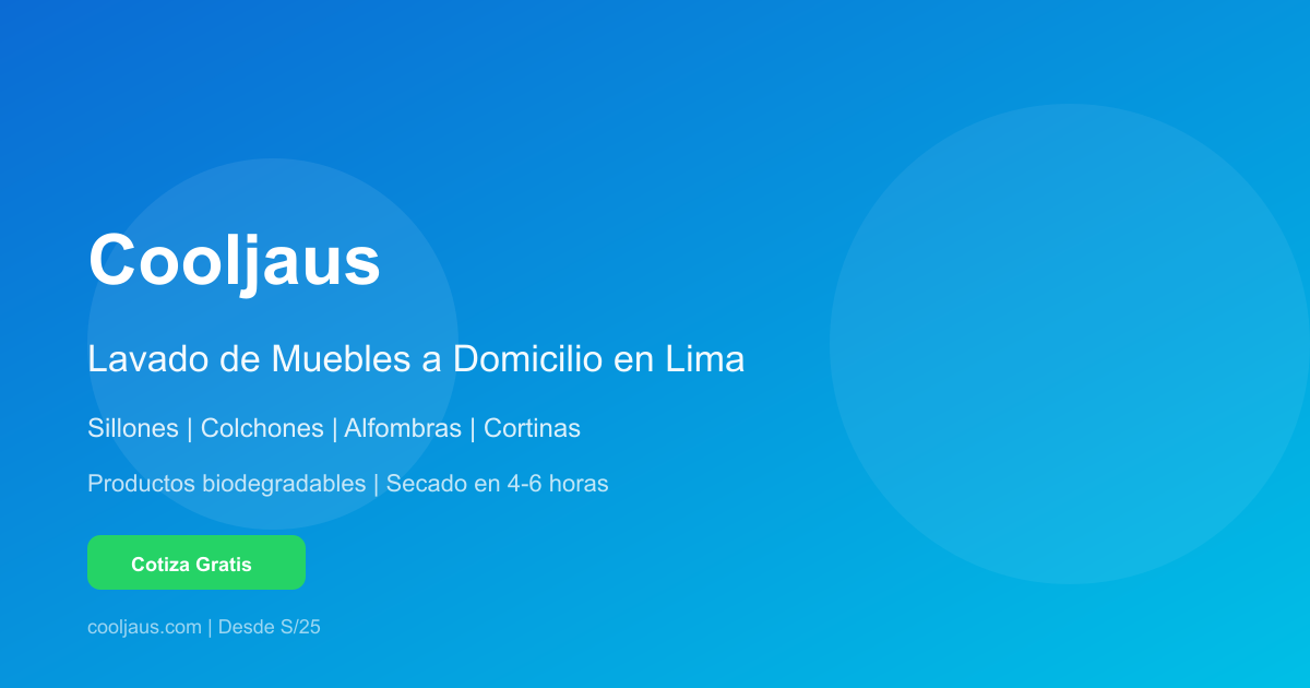 Cómo limpiar manchas de café en el sofá